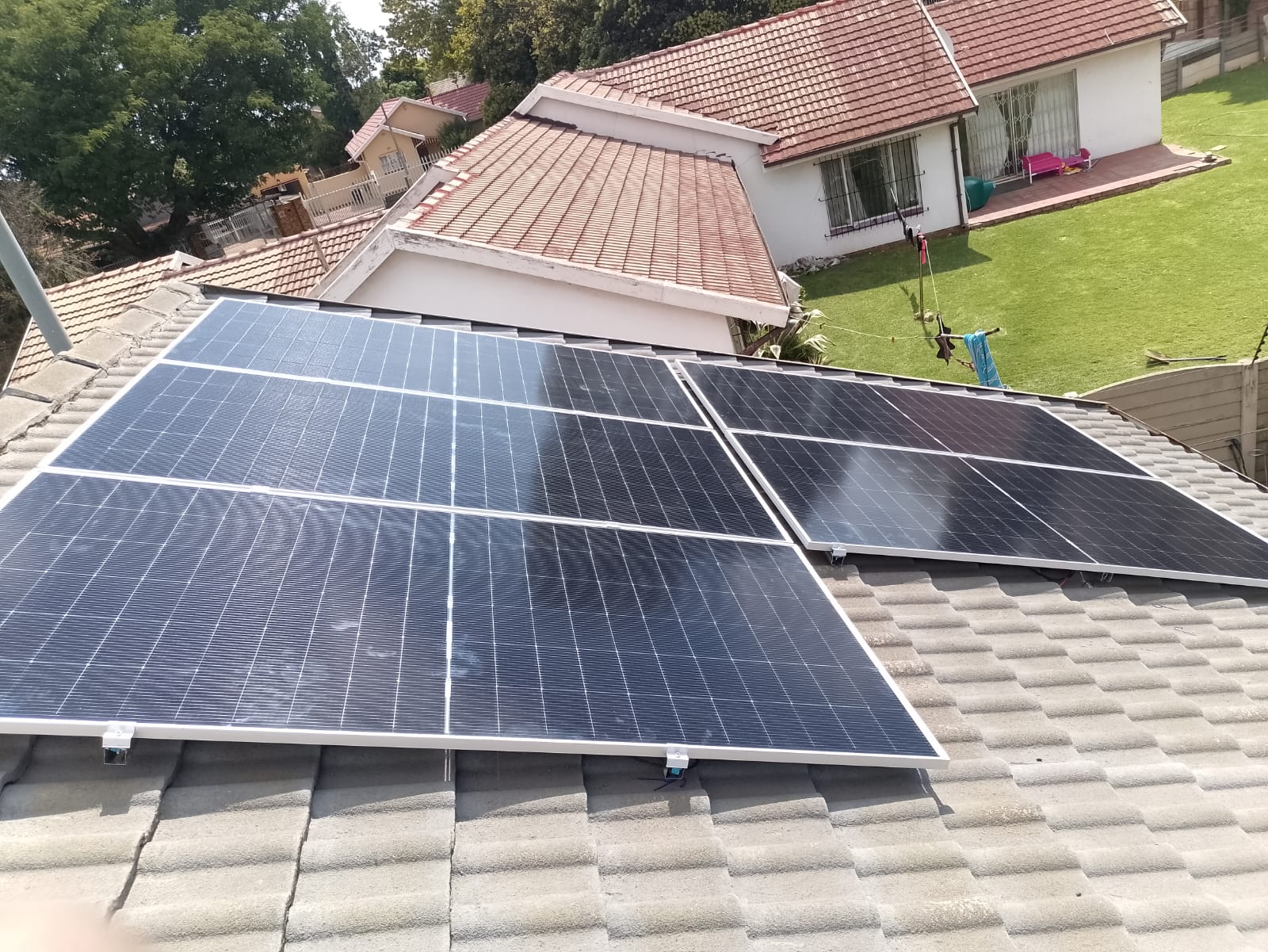 Professional solar panel installation in Gauteng —